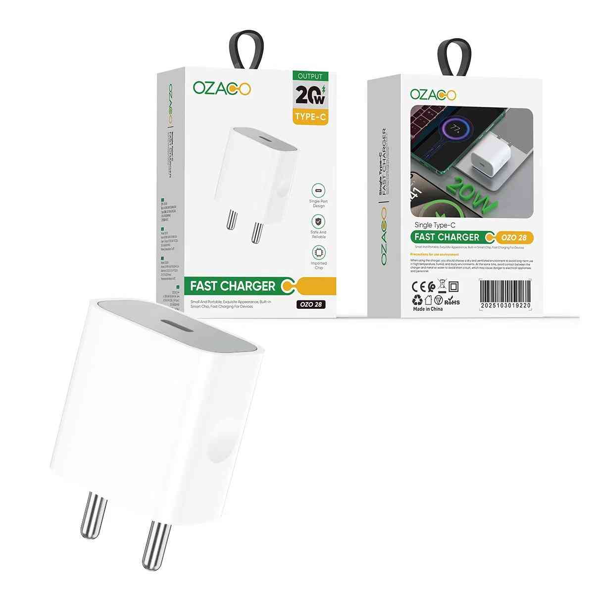OZACO 20W Fast Charger (Adapter)